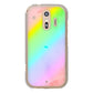 らくらくスマートフォン F-42A docomo 高画質仕上げ 背面印刷 ハードケース パステルアート