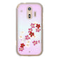 らくらくスマートフォン F-42A docomo 高画質仕上げ 背面印刷 ハードケース 和花柄