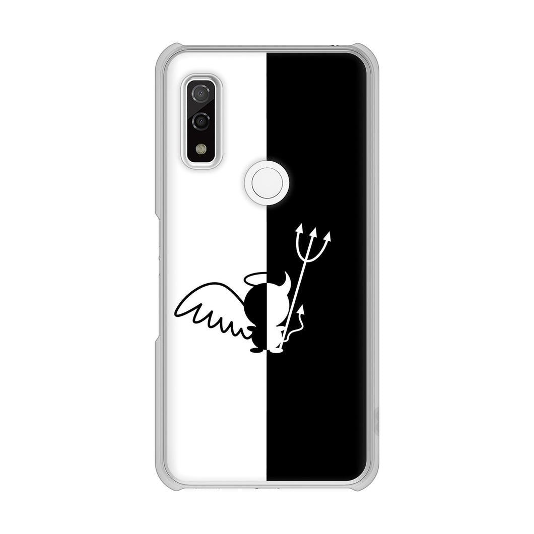 arrows We F-51B docomo 高画質仕上げ 背面印刷 ハードケース 【027 ハーフデビット】