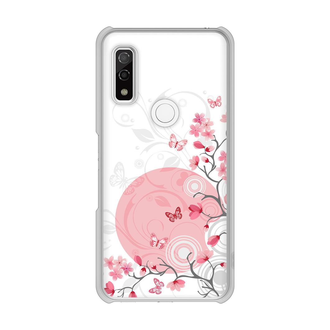 arrows We F-51B docomo 高画質仕上げ 背面印刷 ハードケース バタフライ