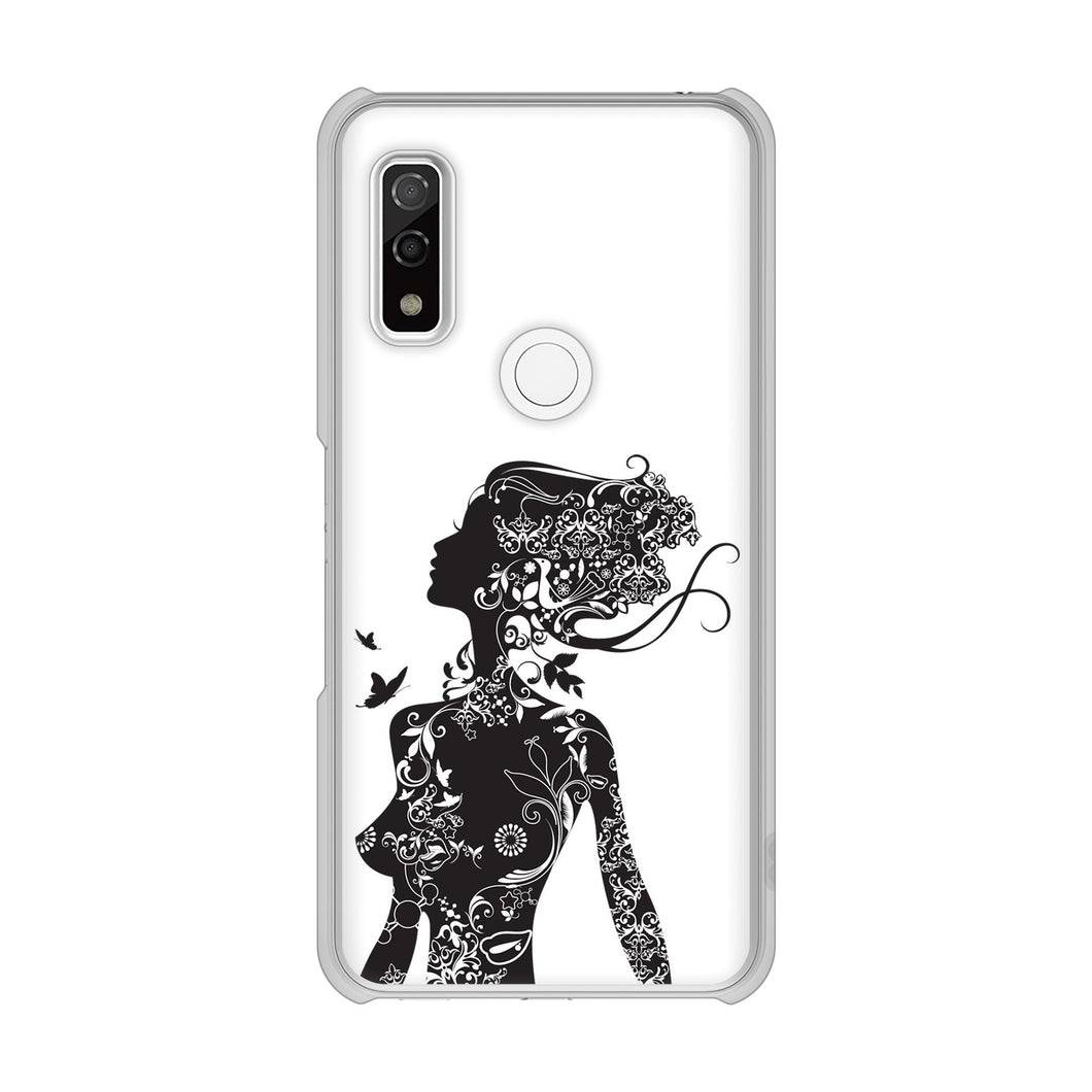 arrows We F-51B docomo 高画質仕上げ 背面印刷 ハードケース 【384 ボディアート】