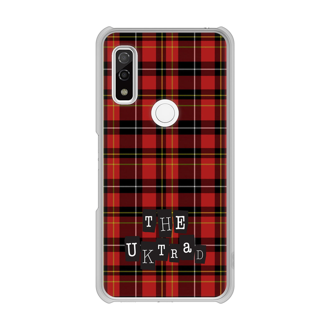 arrows We F-51B docomo 高画質仕上げ 背面印刷 ハードケース 【547 THEチェック】