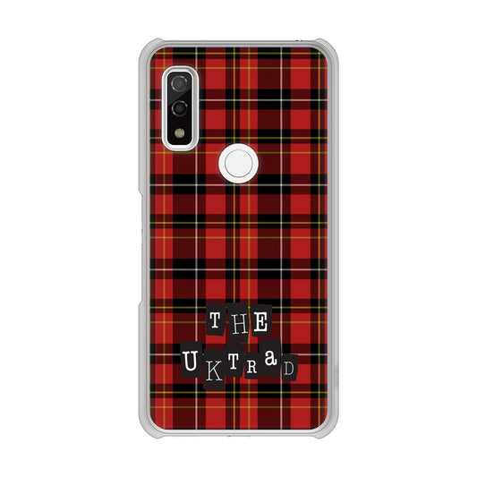 arrows We F-51B docomo 高画質仕上げ 背面印刷 ハードケース 【547 THEチェック】