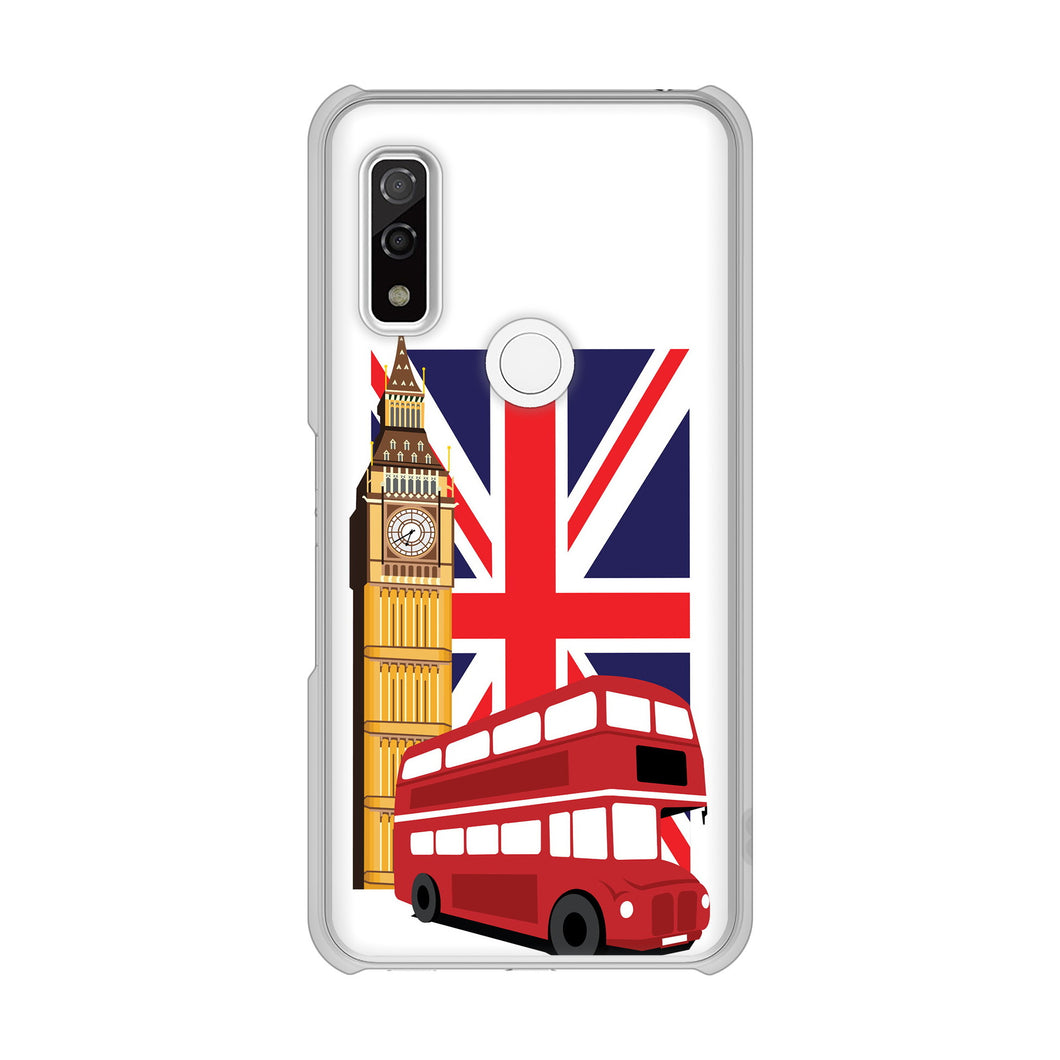 arrows We F-51B docomo 高画質仕上げ 背面印刷 ハードケース イギリスの風景