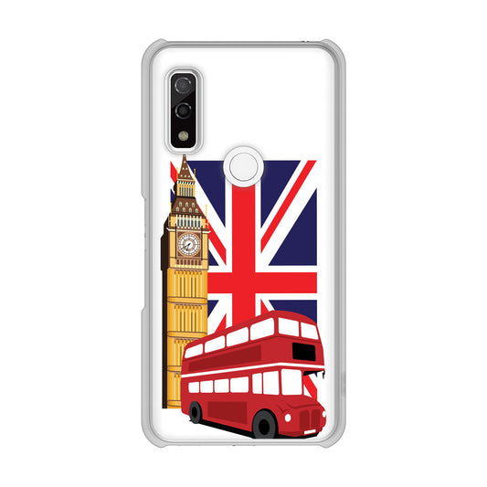 arrows We F-51B docomo 高画質仕上げ 背面印刷 ハードケース イギリスの風景