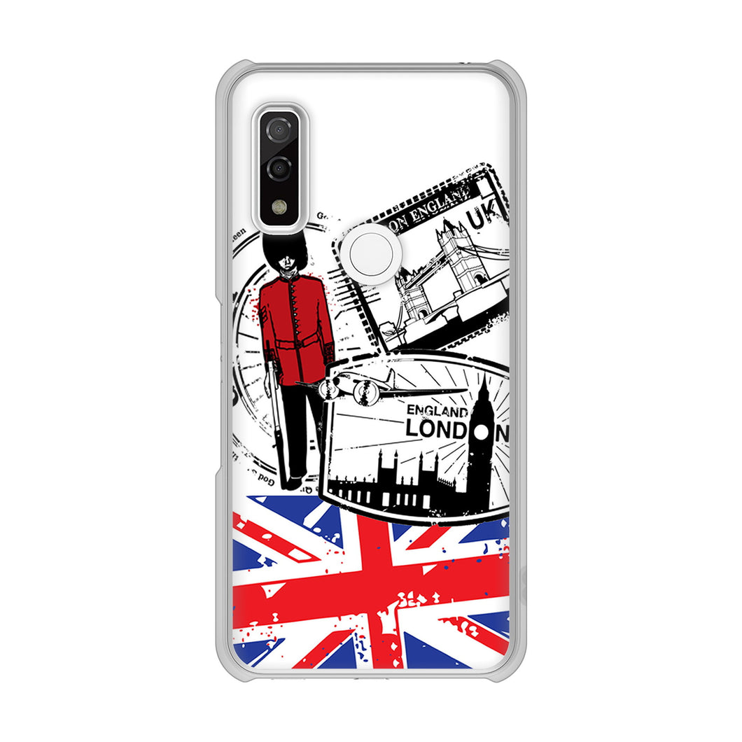 arrows We F-51B docomo 高画質仕上げ 背面印刷 ハードケース イギリスの風景