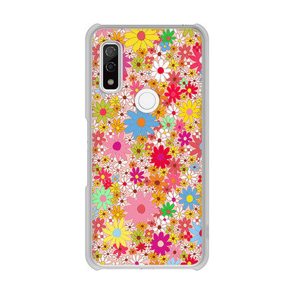 arrows We F-51B docomo 高画質仕上げ 背面印刷 ハードケース リバティプリント