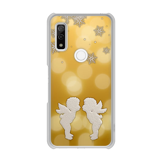 arrows We F-51B docomo 高画質仕上げ 背面印刷 ハードケース エンジェル