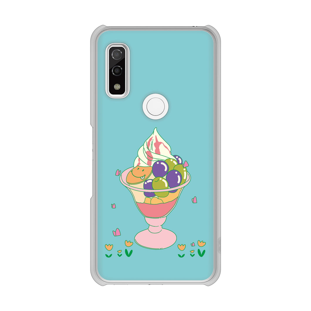 arrows We F-51B docomo 高画質仕上げ 背面印刷 ハードケース スイーツイラスト