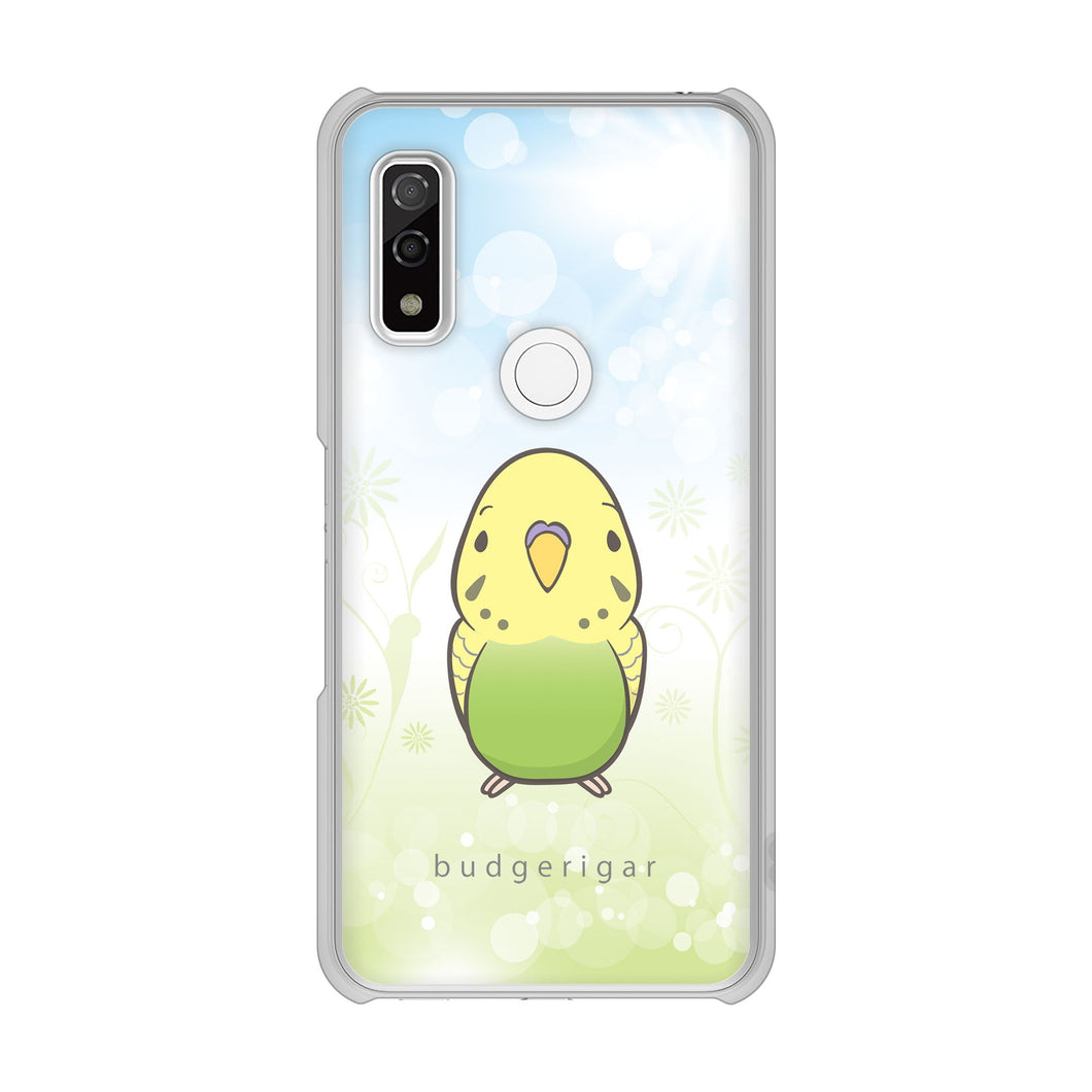 arrows We F-51B docomo 高画質仕上げ 背面印刷 ハードケース セキセイインコ