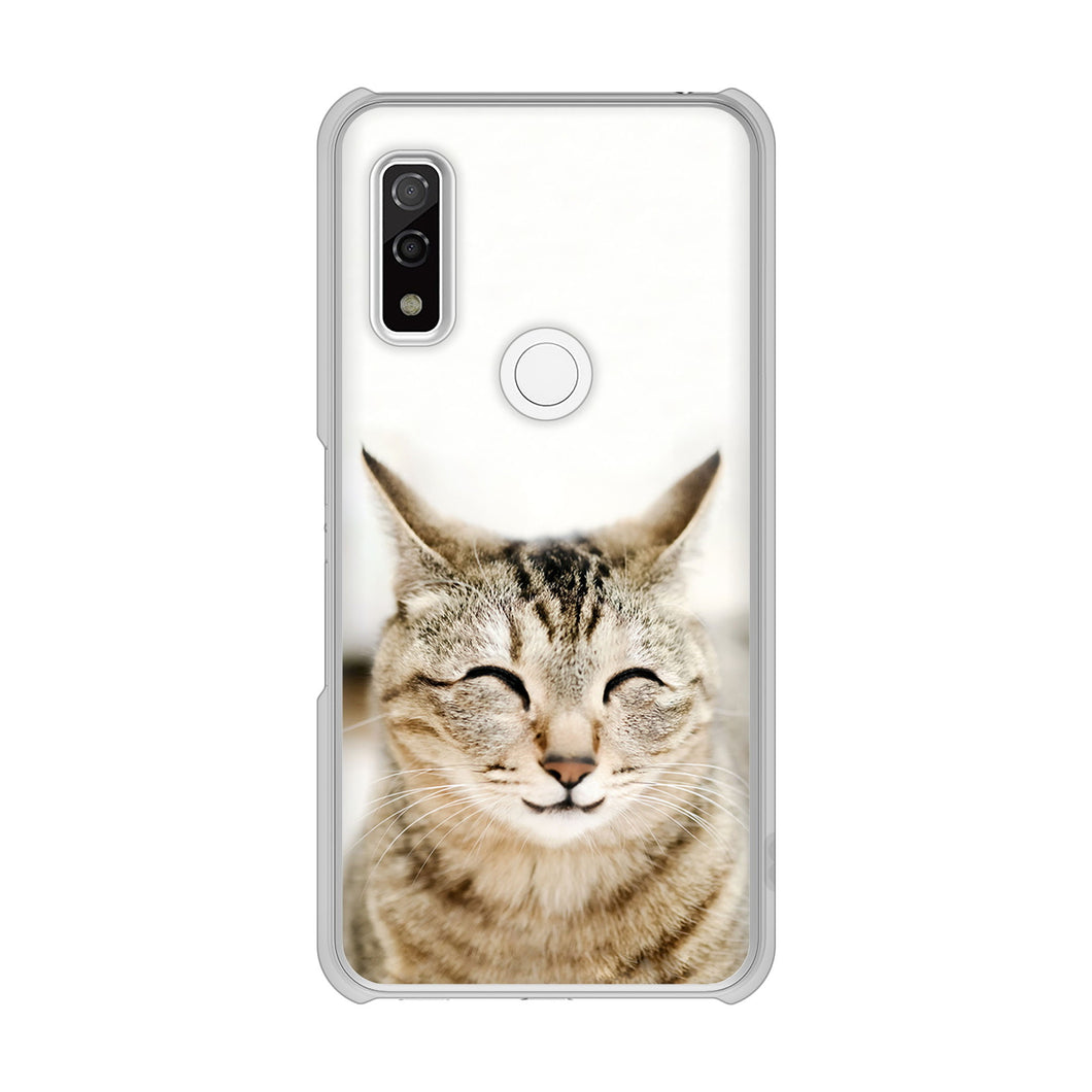 arrows We F-51B docomo 高画質仕上げ 背面印刷 ハードケース 【VA801 笑福ねこ】
