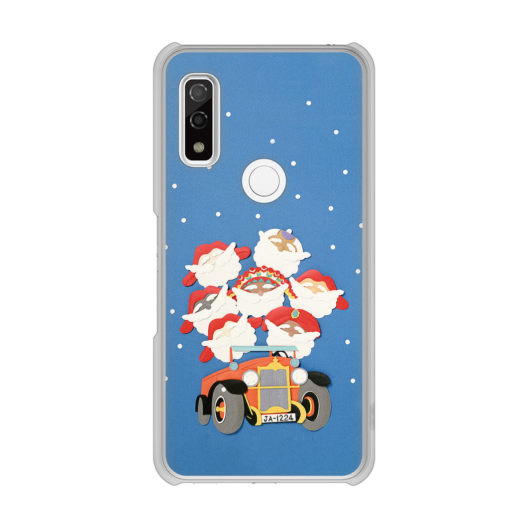 arrows We F-51B docomo 高画質仕上げ 背面印刷 ハードケース クリスマス