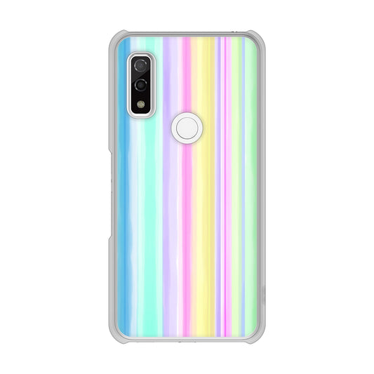 arrows We F-51B docomo 高画質仕上げ 背面印刷 ハードケース レインボー
