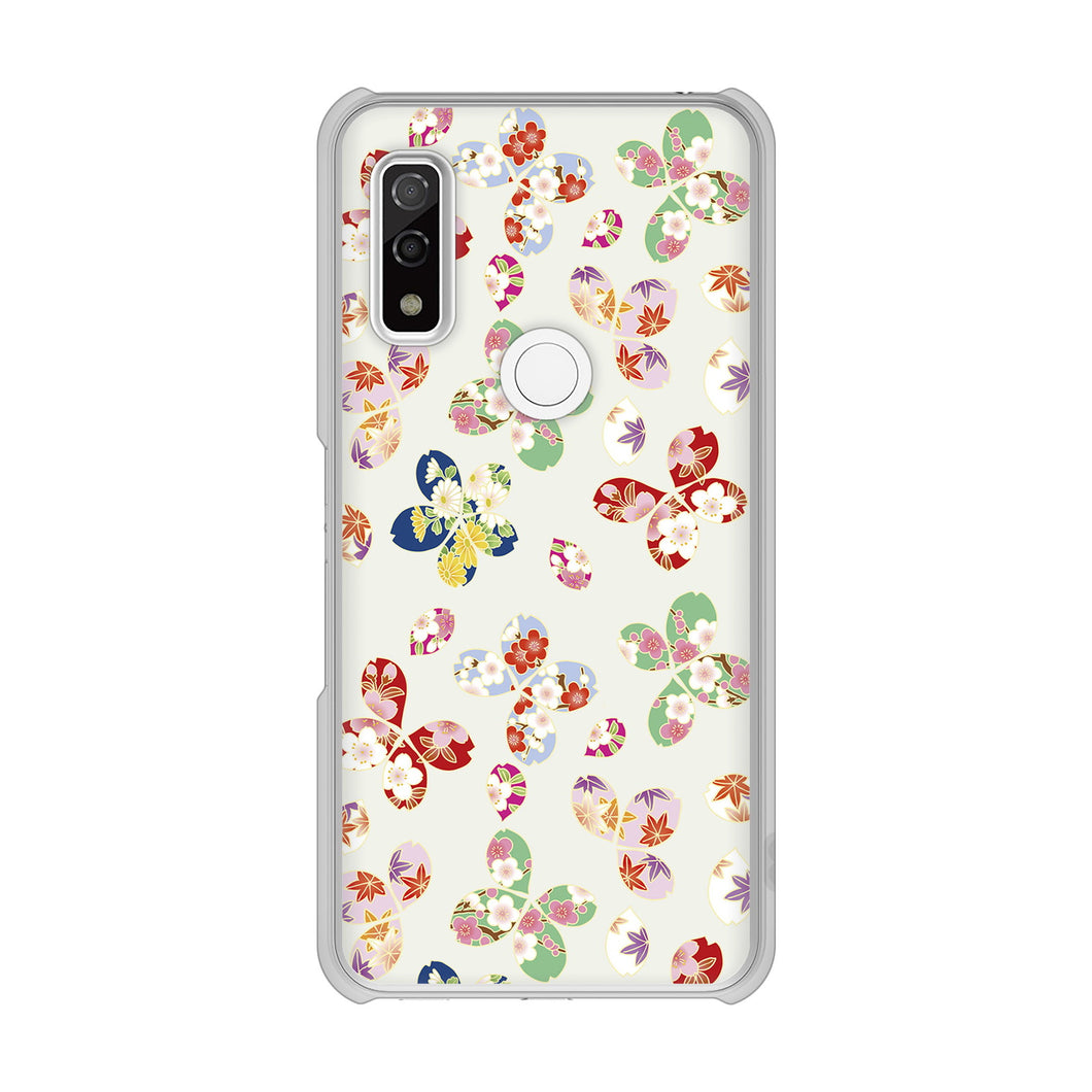 arrows We F-51B docomo 高画質仕上げ 背面印刷 ハードケース 和花柄