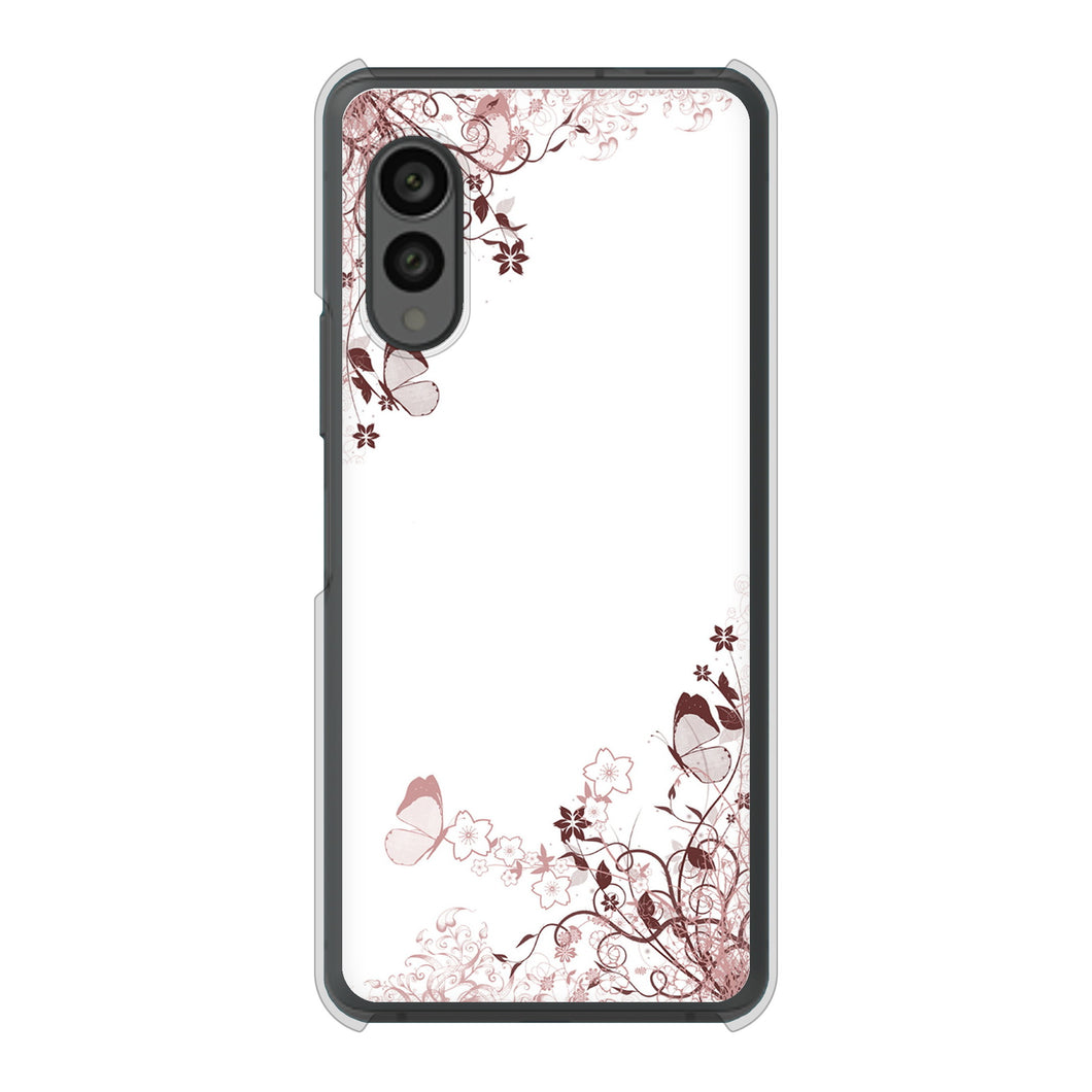 arrows N F-51C docomo 高画質仕上げ 背面印刷 ハードケース バタフライ