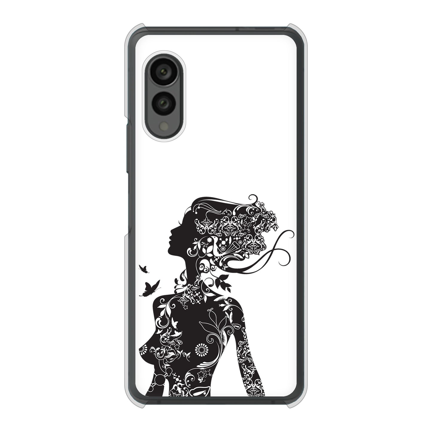 arrows N F-51C docomo 高画質仕上げ 背面印刷 ハードケース 【384 ボディアート】