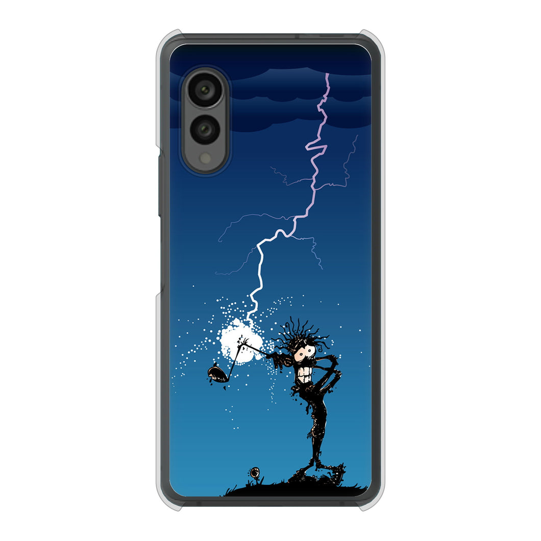 arrows N F-51C docomo 高画質仕上げ 背面印刷 ハードケース 【417 ゴルファーの苦難】