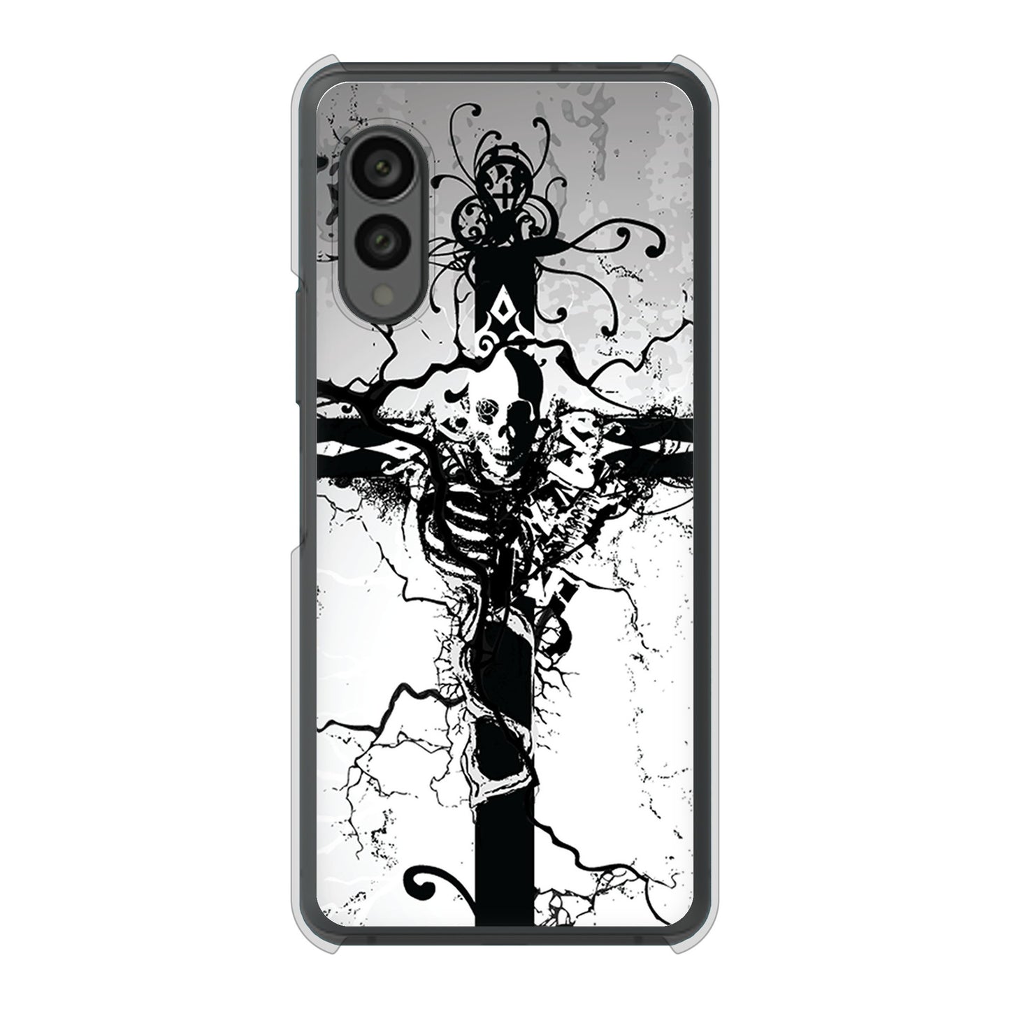 arrows N F-51C docomo 高画質仕上げ 背面印刷 ハードケース 【432 張付の骸】