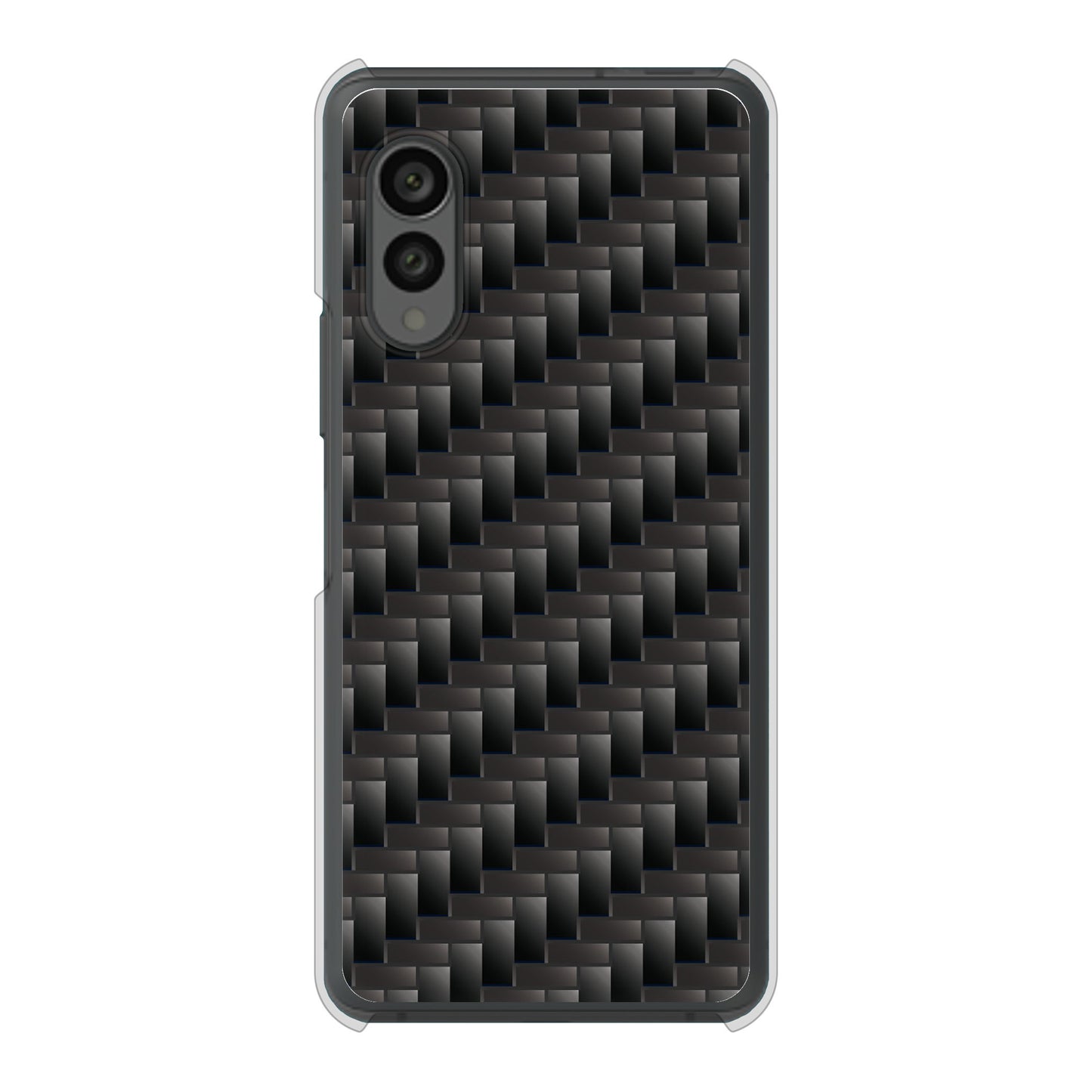 arrows N F-51C docomo 高画質仕上げ 背面印刷 ハードケース 【461 カーボン】