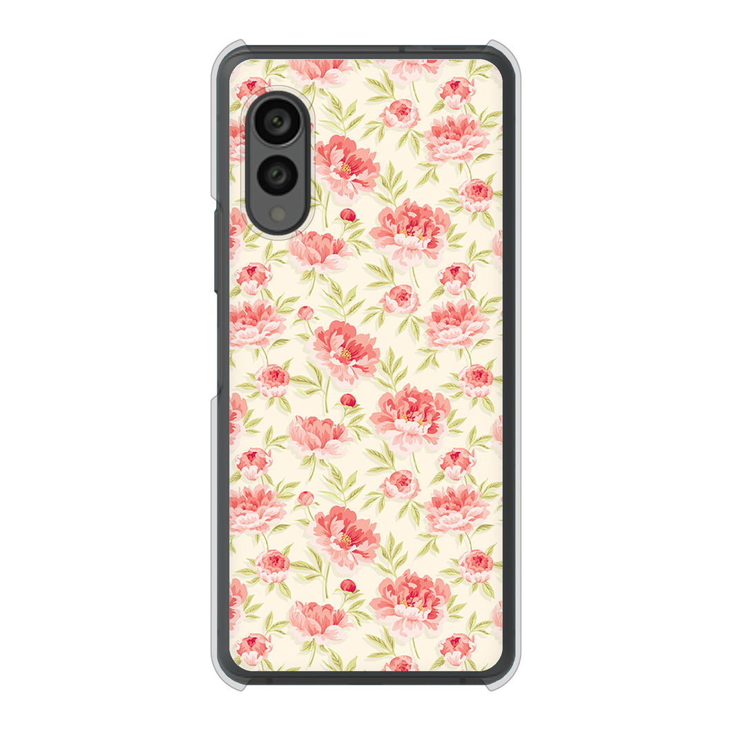 arrows N F-51C docomo 高画質仕上げ 背面印刷 ハードケース 北欧の小花