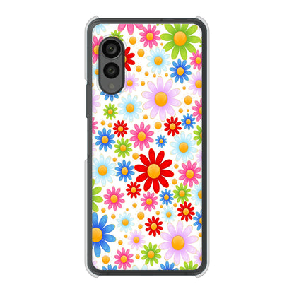 arrows N F-51C docomo 高画質仕上げ 背面印刷 ハードケース リバティプリント