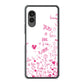 arrows N F-51C docomo 高画質仕上げ 背面印刷 ハードケース プリティハート