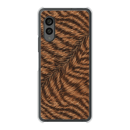 arrows N F-51C docomo 高画質仕上げ 背面印刷 ハードケース アニマル柄