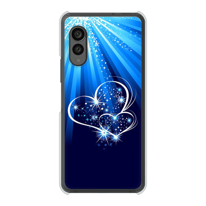 arrows N F-51C docomo 高画質仕上げ 背面印刷 ハードケース きらめきハート