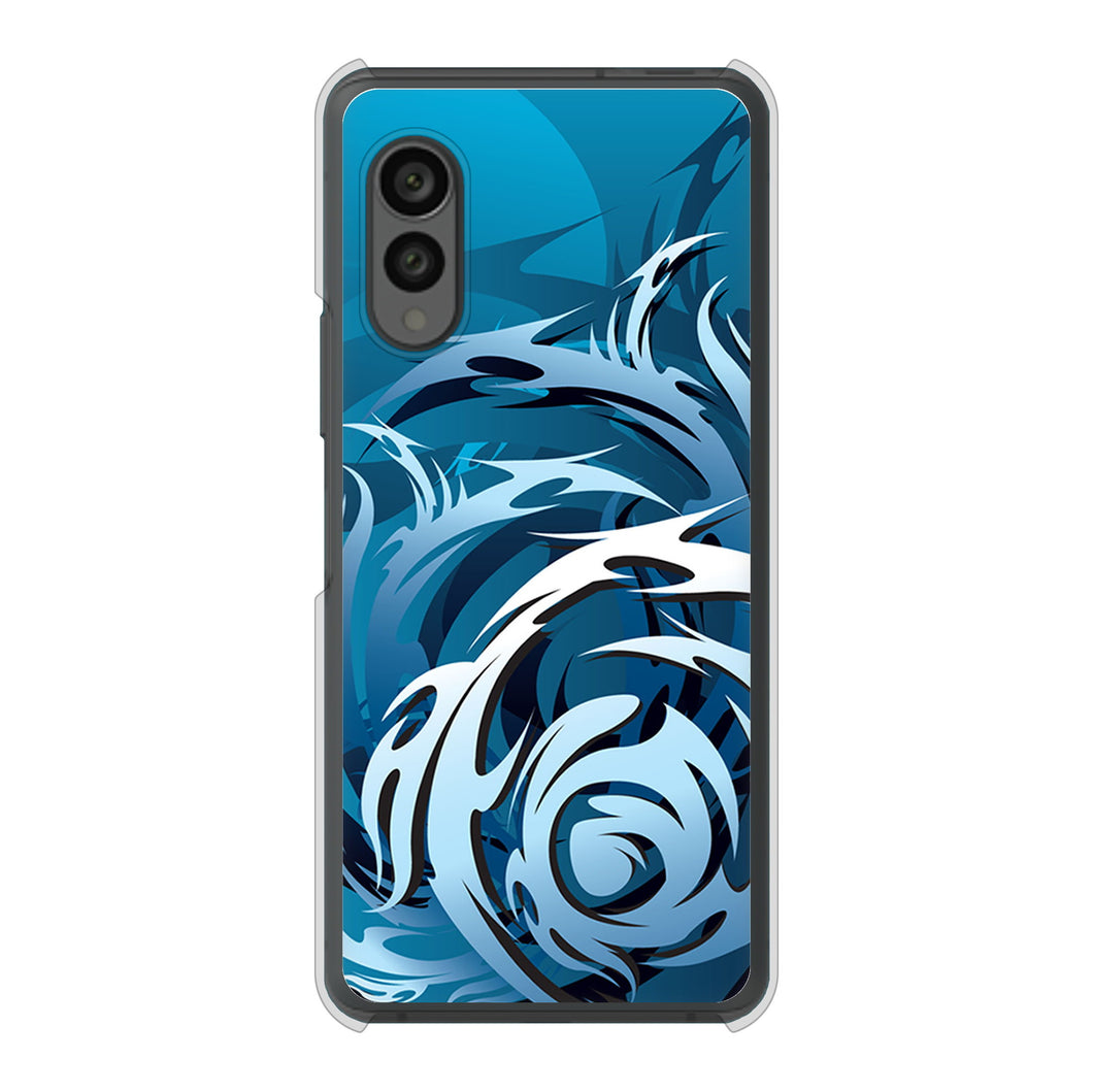 arrows N F-51C docomo 高画質仕上げ 背面印刷 ハードケース 【731 ドラゴンサークル】