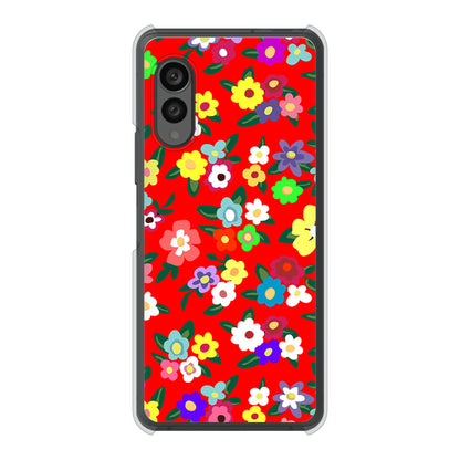 arrows N F-51C docomo 高画質仕上げ 背面印刷 ハードケース リバティプリント