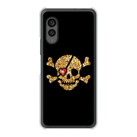 arrows N F-51C docomo 高画質仕上げ 背面印刷 ハードケース 【1082 海賊ドクロ】