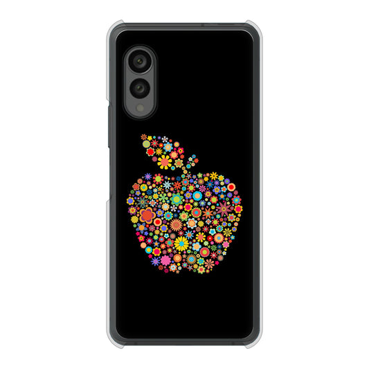 arrows N F-51C docomo 高画質仕上げ 背面印刷 ハードケース 【1195 カラフルアップル】