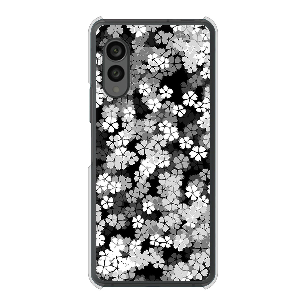 arrows N F-51C docomo 高画質仕上げ 背面印刷 ハードケース 【1332 夜桜】