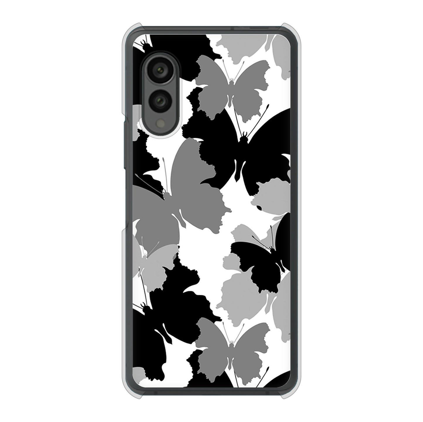 arrows N F-51C docomo 高画質仕上げ 背面印刷 ハードケース 【1336 夜の蝶】