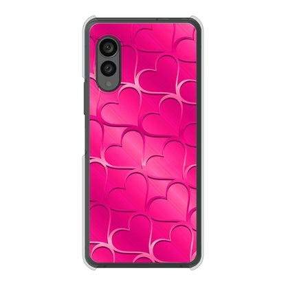 arrows N F-51C docomo 高画質仕上げ 背面印刷 ハードケース かくれハート
