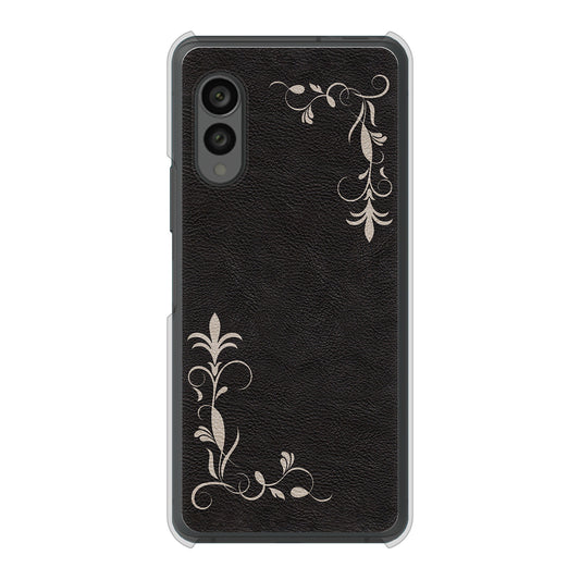 arrows N F-51C docomo 高画質仕上げ 背面印刷 ハードケース 【EK825 レザー風グラスフレーム】