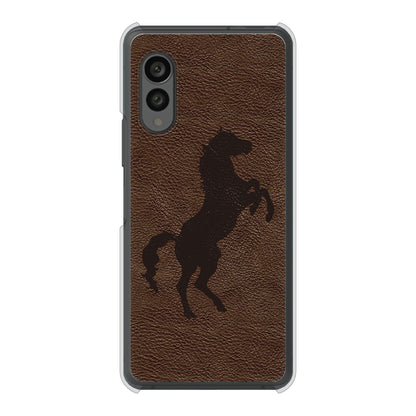 arrows N F-51C docomo 高画質仕上げ 背面印刷 ハードケース レザー風