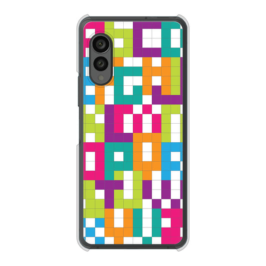 arrows N F-51C docomo 高画質仕上げ 背面印刷 ハードケース 【IB916 ブロックアルファベット】