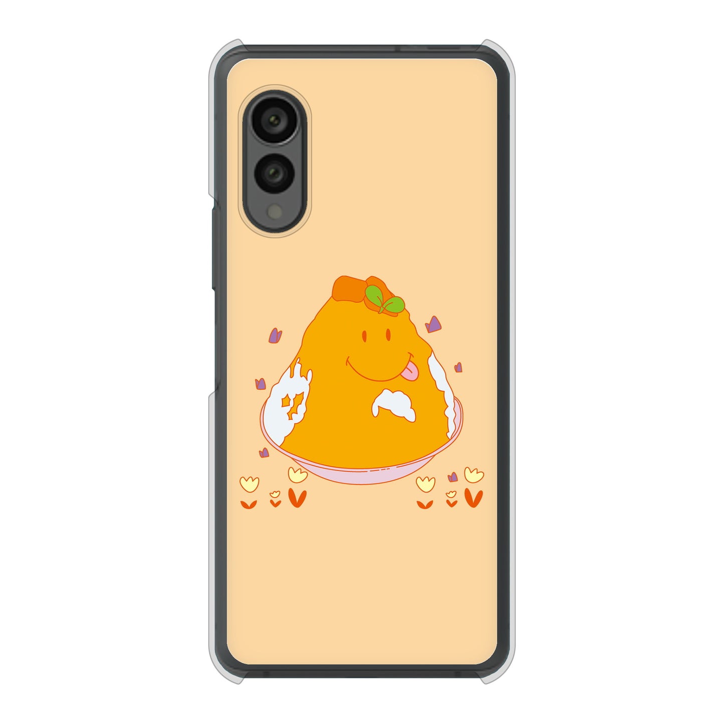 arrows N F-51C docomo 高画質仕上げ 背面印刷 ハードケース スイーツイラスト