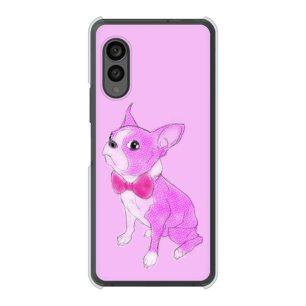 arrows N F-51C docomo 高画質仕上げ 背面印刷 ハードケース ボストンテリア