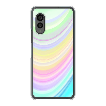 arrows N F-51C docomo 高画質仕上げ 背面印刷 ハードケース レインボー