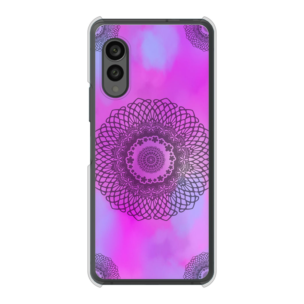 arrows N F-51C docomo 高画質仕上げ 背面印刷 ハードケース 【YJ344 レース】