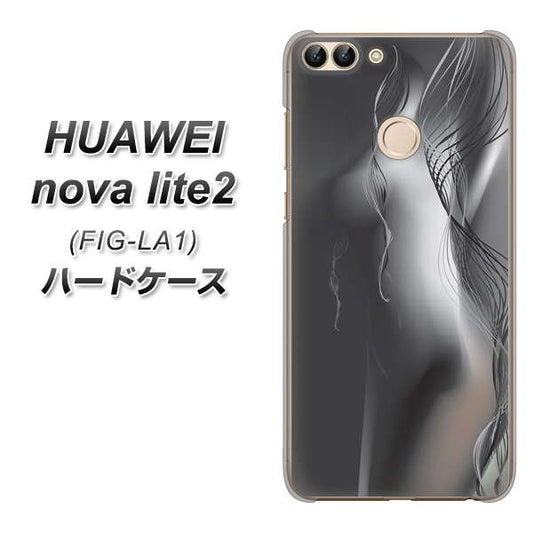 HUAWEI（ファーウェイ）nova lite 2 FIG-LA1 高画質仕上げ 背面印刷 ハードケース【566 ボディウォール】