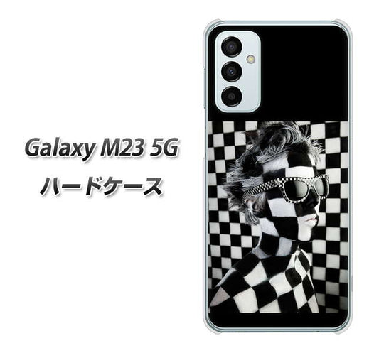 Galaxy M23 5G 高画質仕上げ 背面印刷 ハードケース【357 bk&wh】