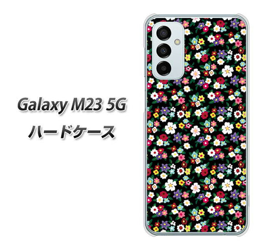 Galaxy M23 5G 高画質仕上げ 背面印刷 ハードケース【778 マイクロリバティプリントBK】