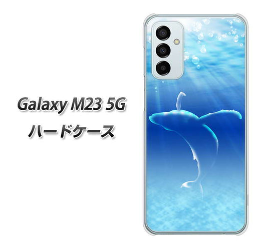 Galaxy M23 5G 高画質仕上げ 背面印刷 ハードケース【1047 海の守り神くじら】