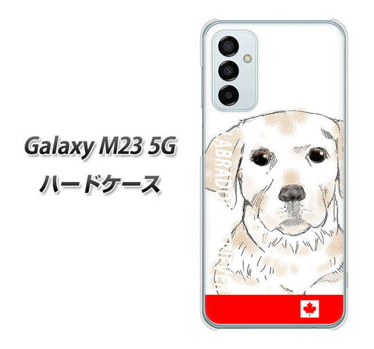 Galaxy M23 5G 高画質仕上げ 背面印刷 ハードケース【YD821 ラブラドールレトリバー02】