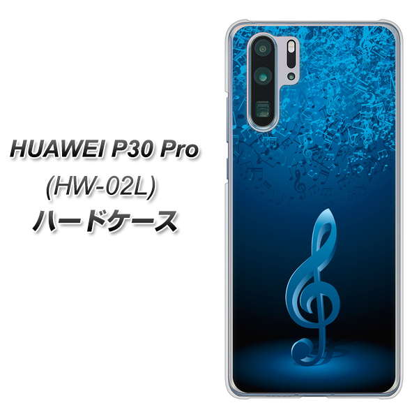 docomo HUAWEI（ファーウェイ） P30 Pro HW-02L 高画質仕上げ 背面印刷 ハードケース【588 オーケストラ】