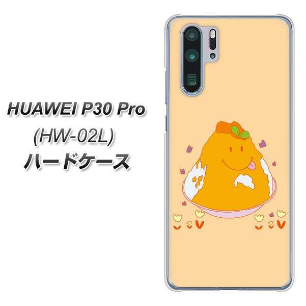 docomo HUAWEI（ファーウェイ） P30 Pro HW-02L 高画質仕上げ 背面印刷 ハードケース【MA904 台湾風かき氷】