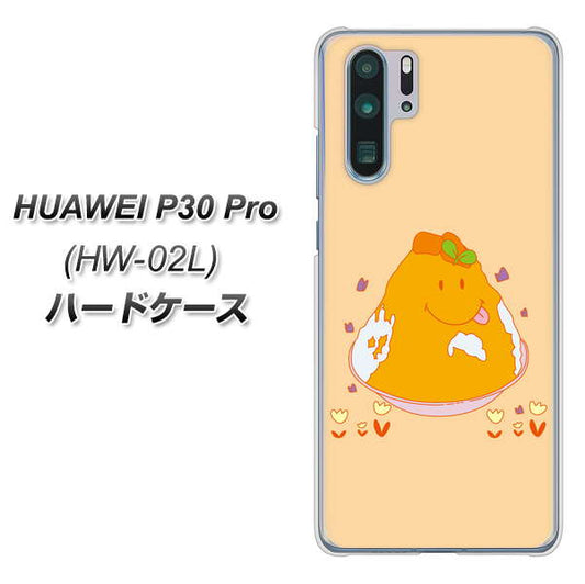 docomo HUAWEI（ファーウェイ） P30 Pro HW-02L 高画質仕上げ 背面印刷 ハードケース【MA904 台湾風かき氷】